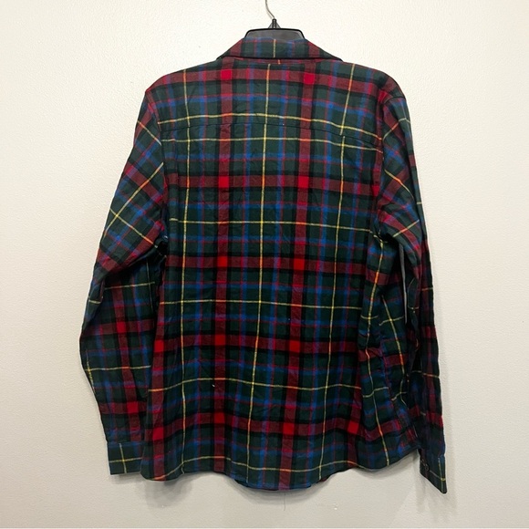 L.L. Bean Men's Multicolor Plaid Button Down Long Sleeve Shirt Size Large - Picture 5 of 5
